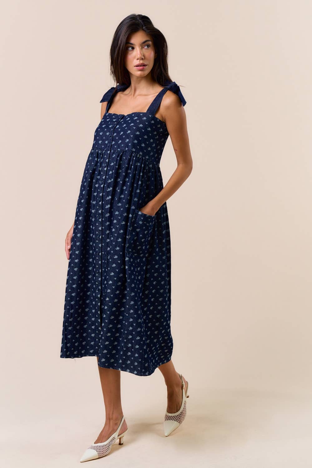 Ella Denim Dress – koko lane