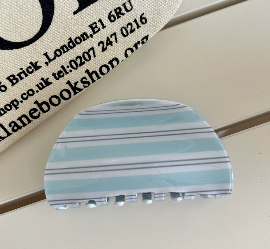 Summer Stripe Hair Clips