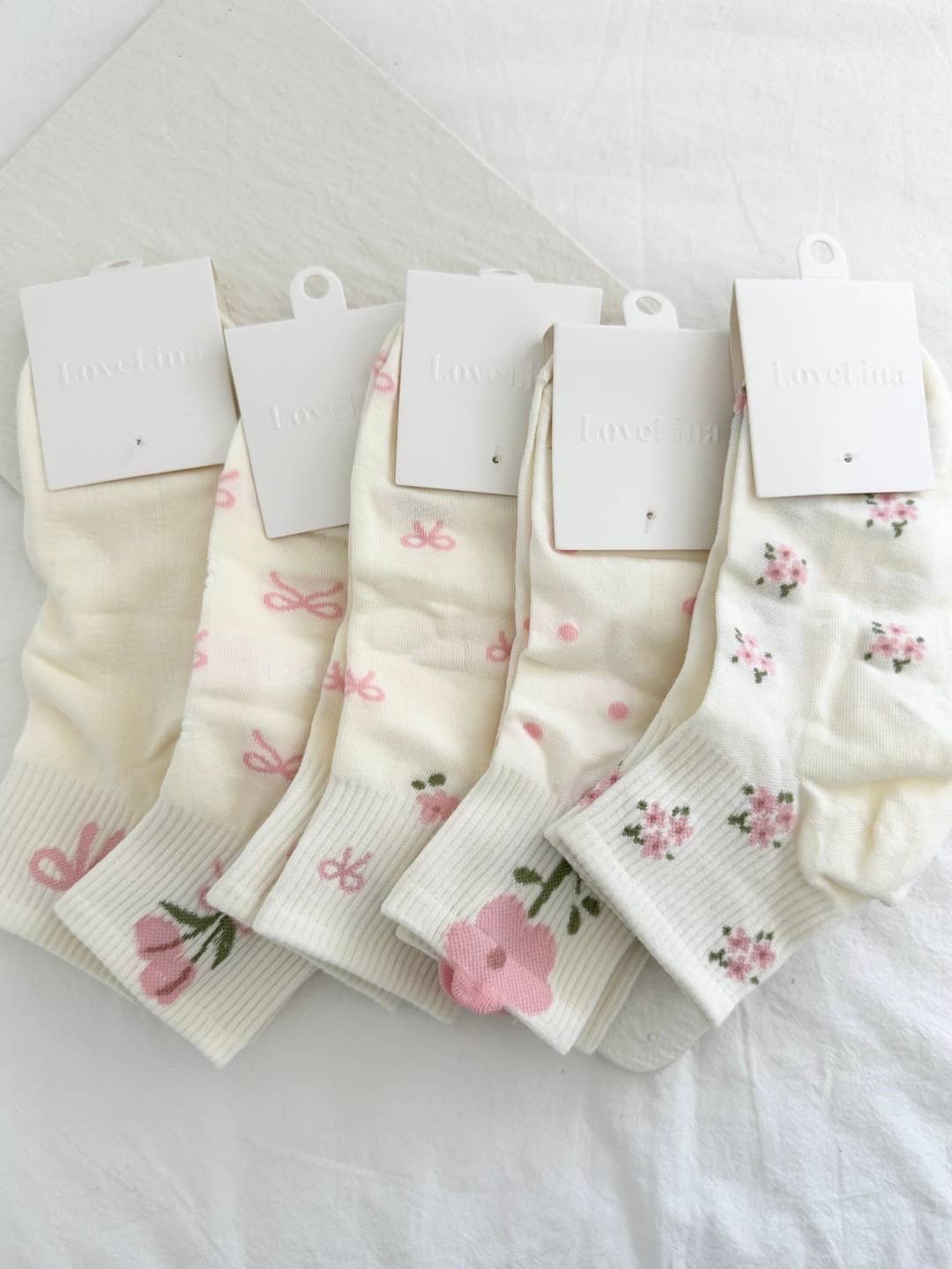 Floral Ankle Socks